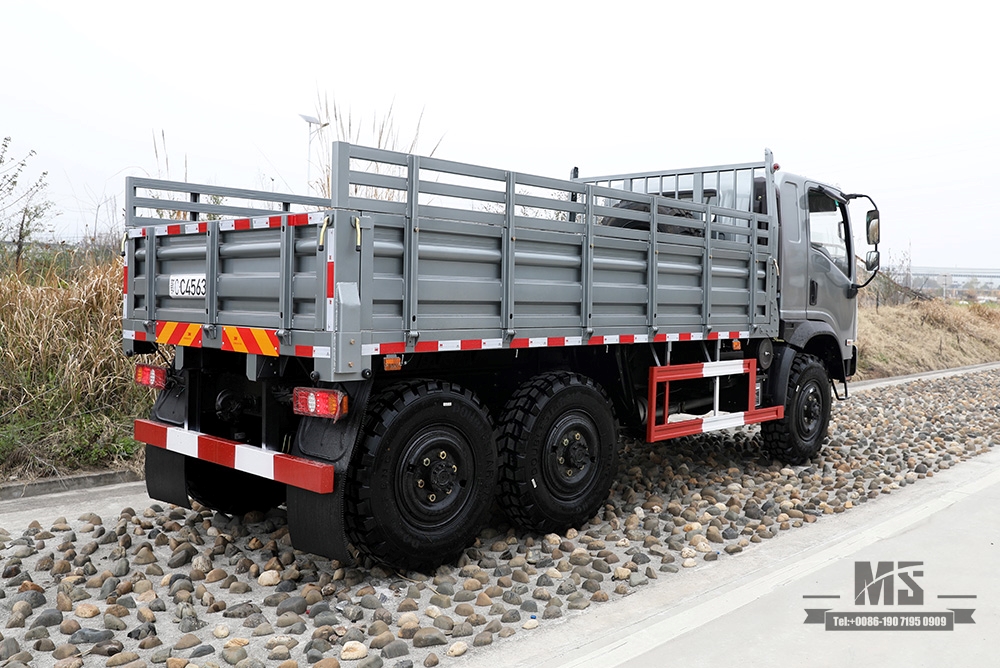 Dongfeng Silver six-wheel drive AWD truck configuration_6×6 190HP flat-head off-road light truck manufacturer_6*6 export special vehicle quotation