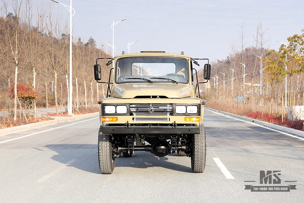 170hp Dongfeng Four Wheel Drive EQ1093 Chassis_EQ1093 Pointed Off-road Truck Chassis_4*4 Truck Chassis Modification Manufacturer Export Special Vehicle Chassis