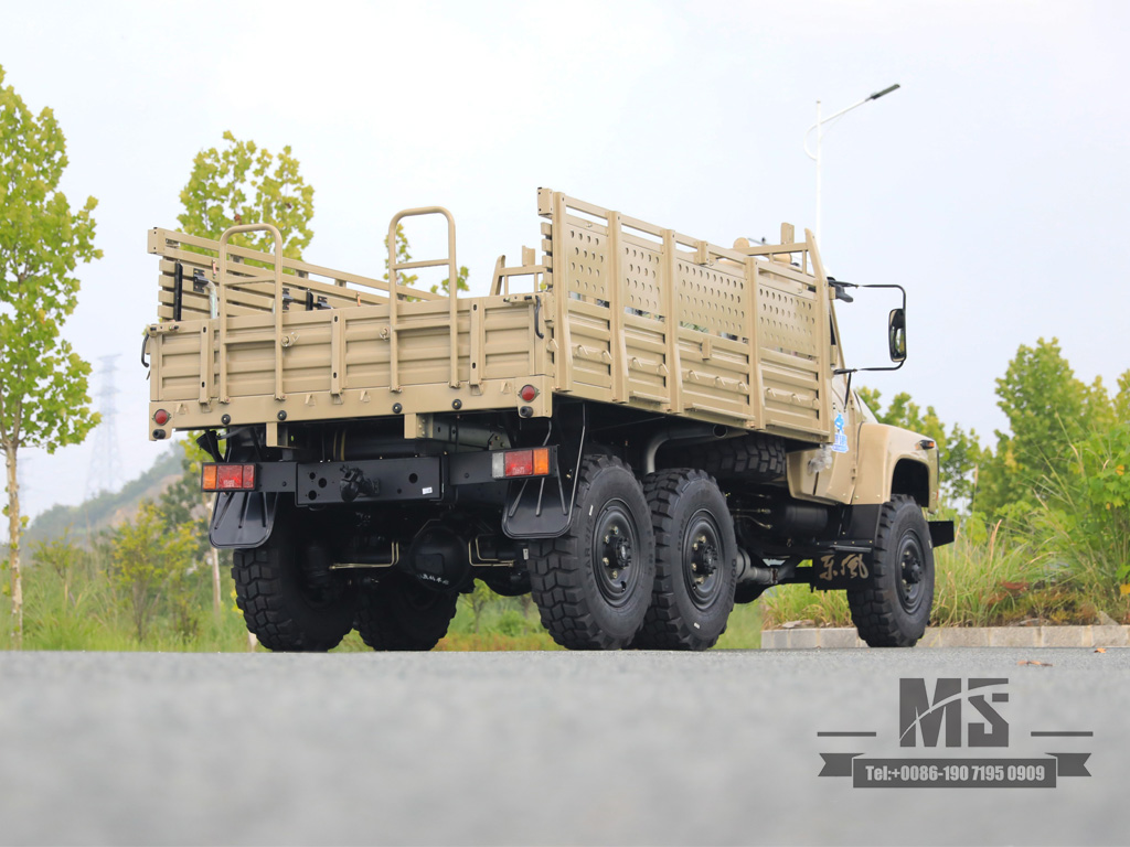 6x6 Dongfeng EQ2082 SingleRow Cab Trucks 6WD Off-roacCargo Truck 