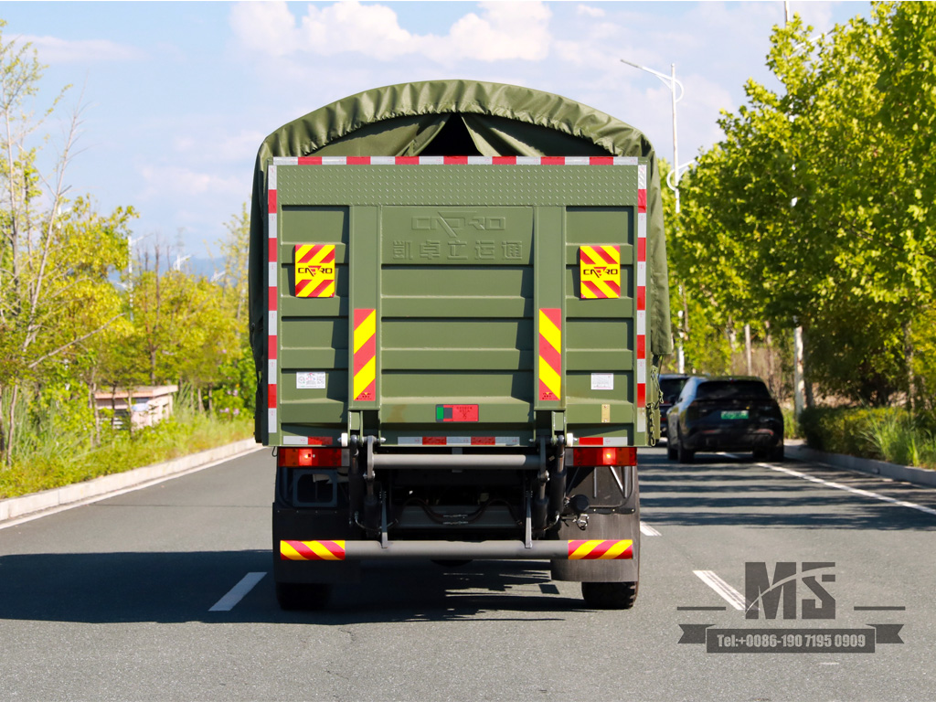Dongfeng 4WD Off-road Troop Carrier DFH2140B National Six Engine Four Meters Eight Cargo Box Off-road Vehicle 