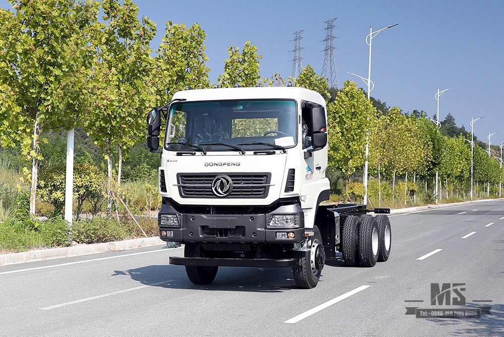 350 HP Six Wheel Drive Heavy Commercial Vehicle Chassis_Dongfeng 6×6 Truck Chassis Modification_Dongfeng Special Vehicle Chassis