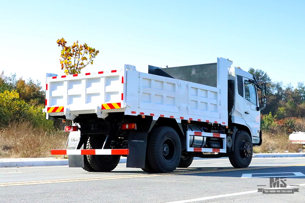 210hp Dongfeng 4×2 Dump Truck for Sale_4*2 Flathead Head Row Half Tipper Truck Manufacturer_Export Special Vehicle