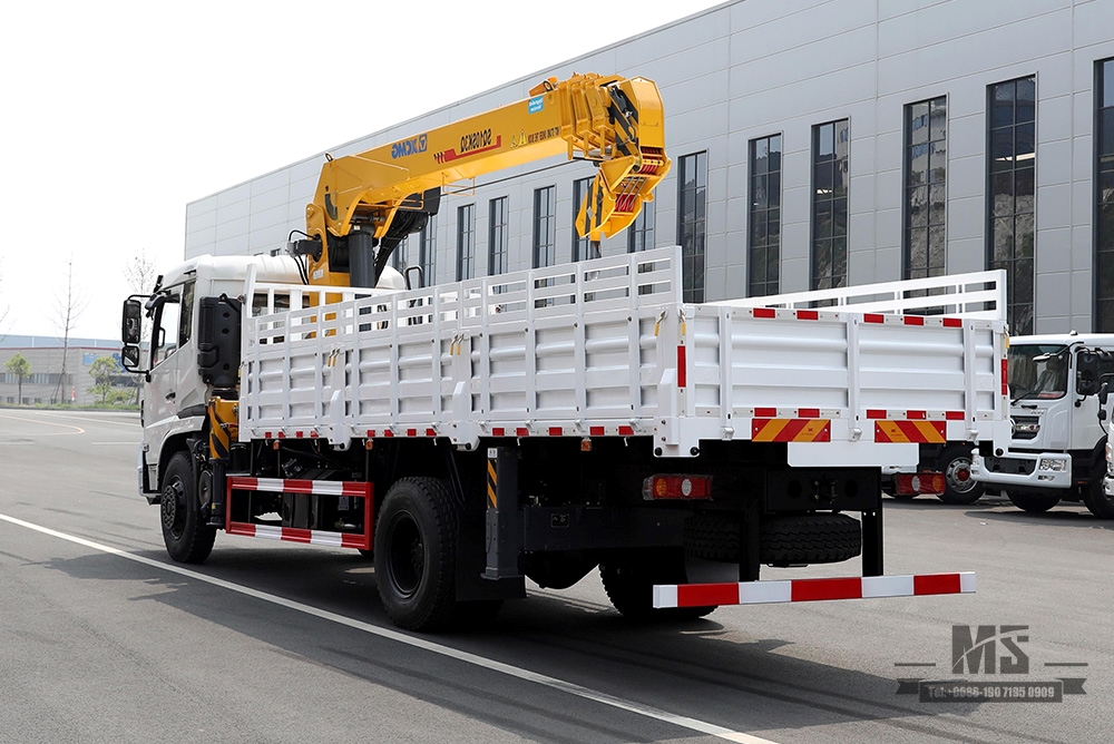 10 Tons Four-section Arm Truck-mounted Crane_SQ10SK3Q Straight Arm Crane Truck-mounted Lifting Transport Truck_ Truck-mounted Crane Modification Manufacturer Dongfeng Vehicle