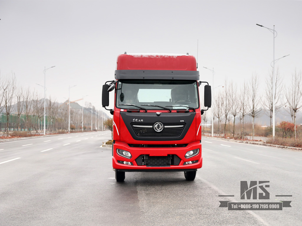 4×2 Flat Head High Roof Double Bedroom Cab Cargo Truck Chassis | Dongfeng 4*2 290HP Off Road Truck Chassis