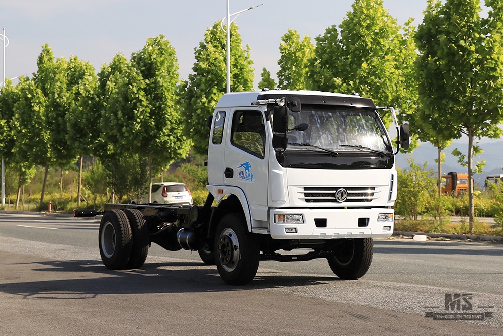 Dongfeng 4*2 Chassis_170HP One and a half Row Flathead Chassis Conversion Manufacturer_Export Special Chassis