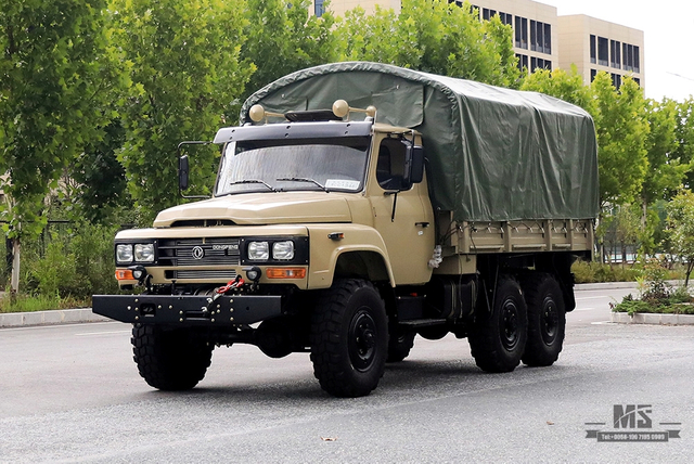 6×6 Dongfeng Camel Gray EQ2082 _170 hp EQ2082 Six-wheel drive Off-road Special Truck_240 Transport Vehicle_Export Special Vehicle