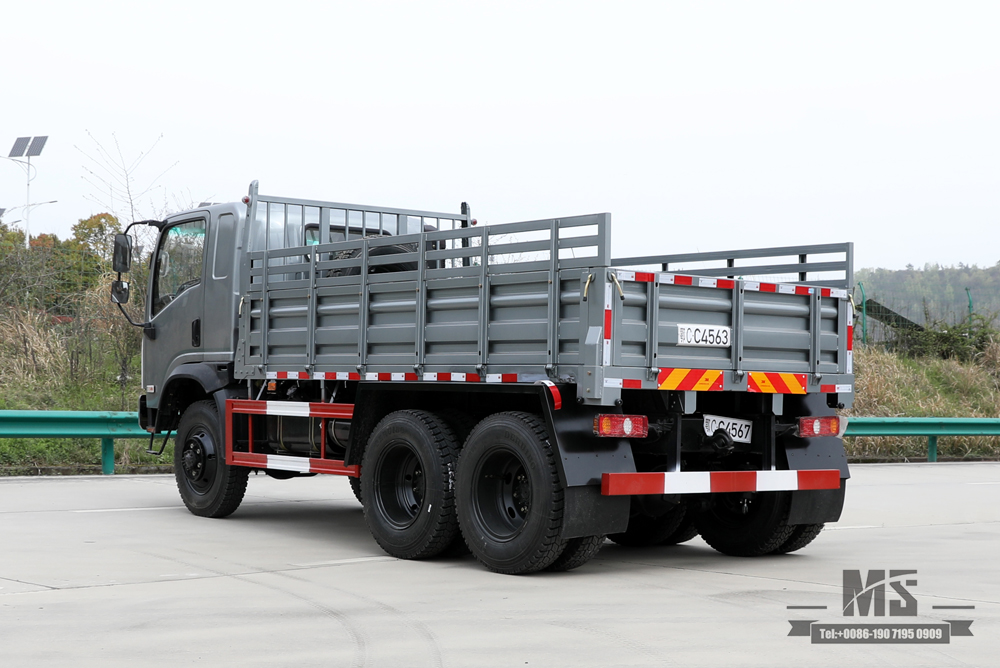 Dongfeng EQ2082 Six Wheel Drive Truck_ 6WD 170hp Flathead "Bobcat" Small Non-off-road tire EQ240 Truck Configuration_6*6 Export Special Vehicle Manufacturer