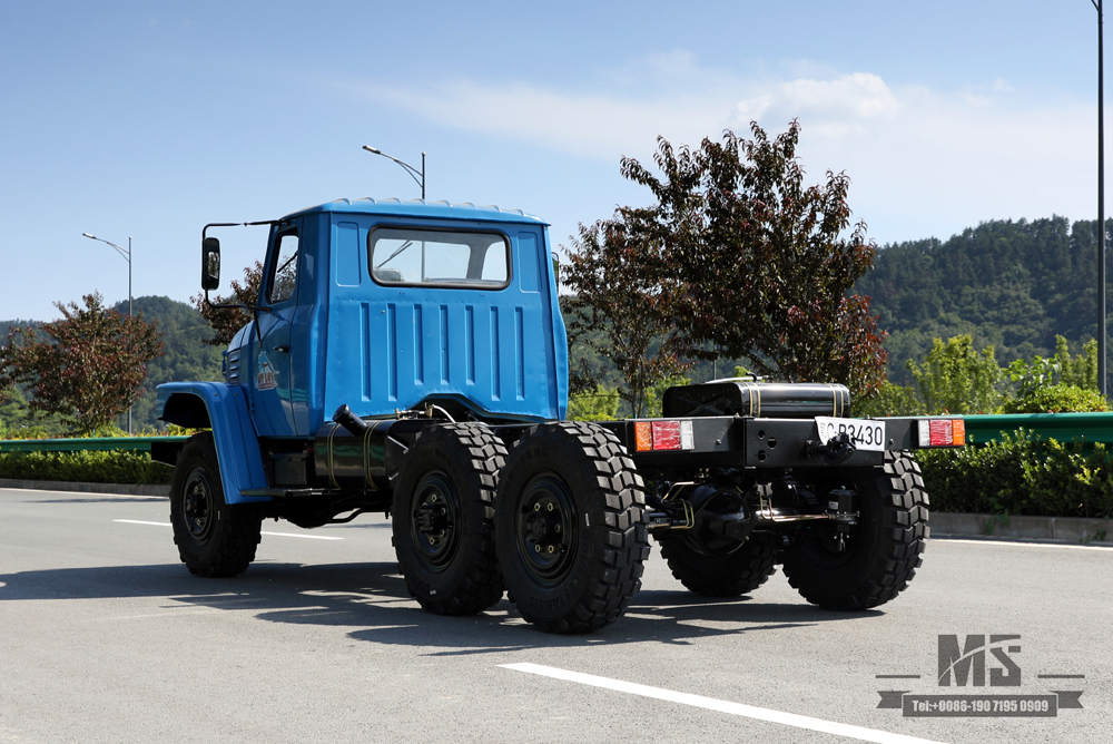 170 hp EQ2082 Chassis_Dongfeng six-wheel drive EQ2082 off-road truck chassis_Double glass 240 transport vehicle_6×6 pointed 25Y truck export special chassis