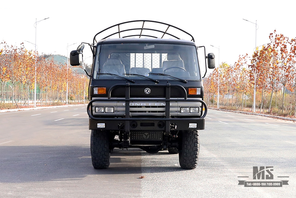 Dongfeng EQ2102 Off-road Three-axle Truck_190 HP Six wheel Drive Black Cargo Vehicle_All-wheel drive EQ2102G Export Special Purpose Vehicle