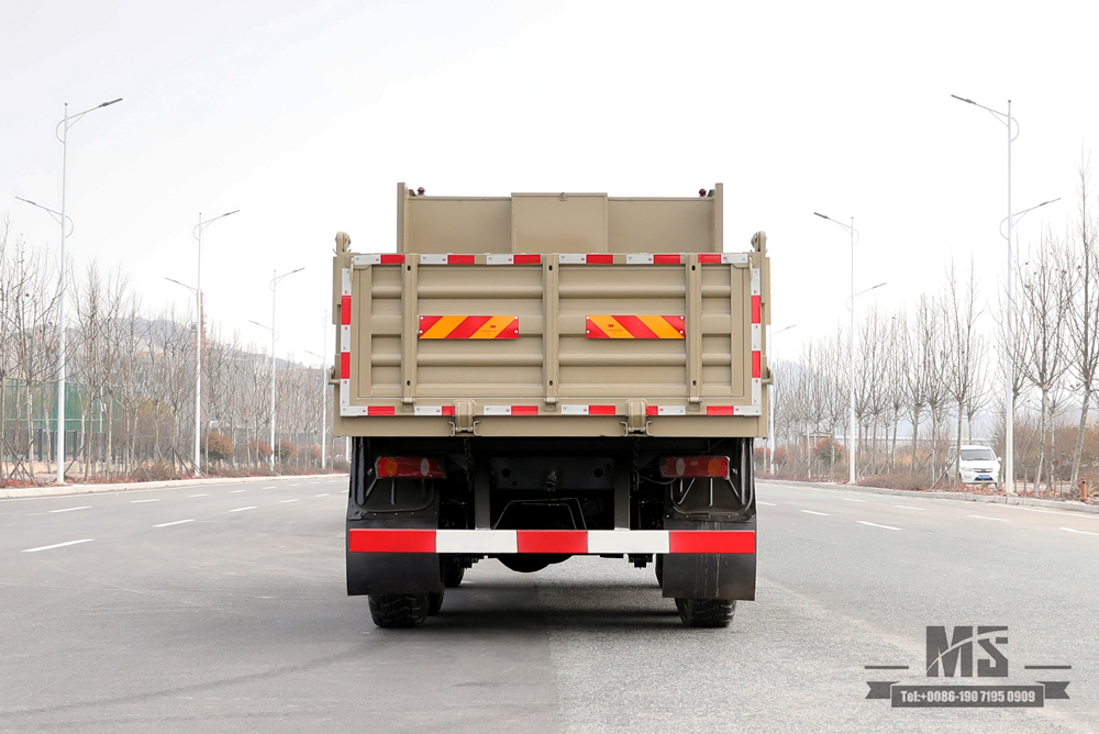 210hp Dongfeng Six Wheel Drive Dump Truck_ 6×6 Flat Head Tipper Truck 6*6 Off Road Transportation Truck_Export Special Vehicle