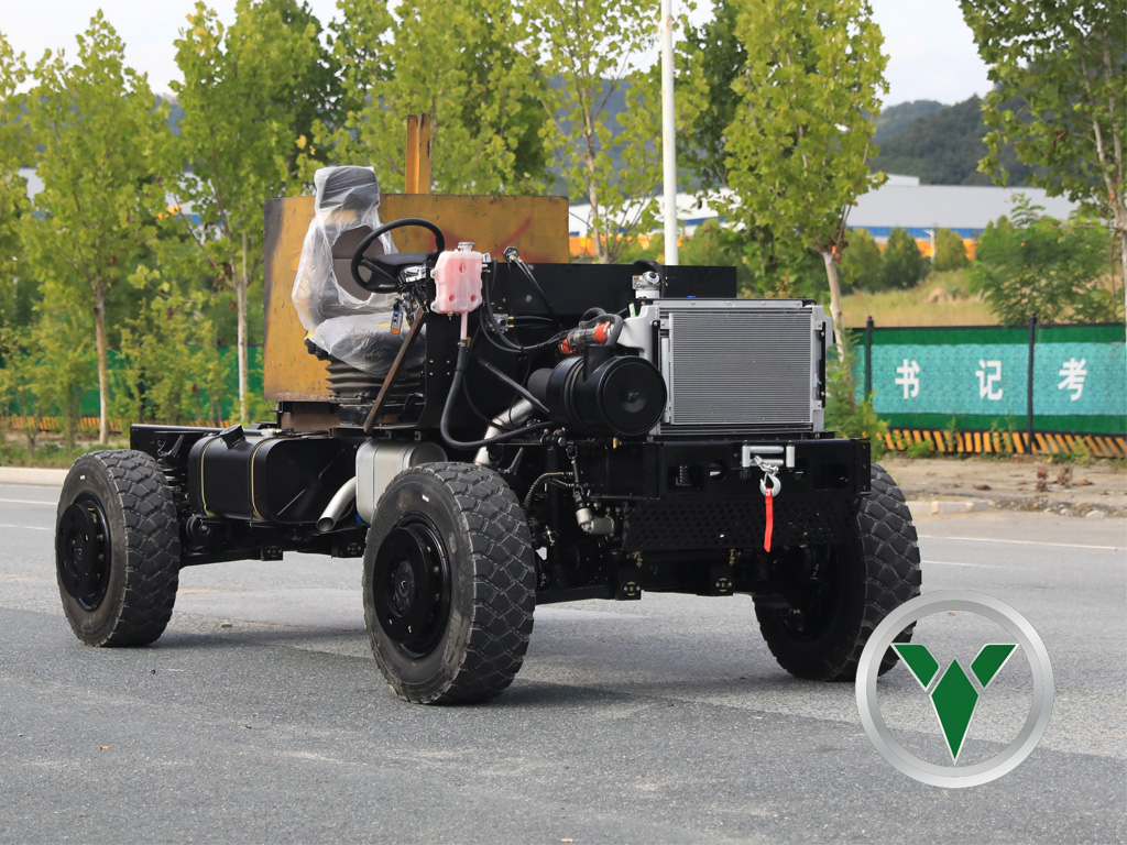 8-Ton 4x4 Chassis with Independent Front Suspection | Unmatched Off-Road Capability & Ride Comfort