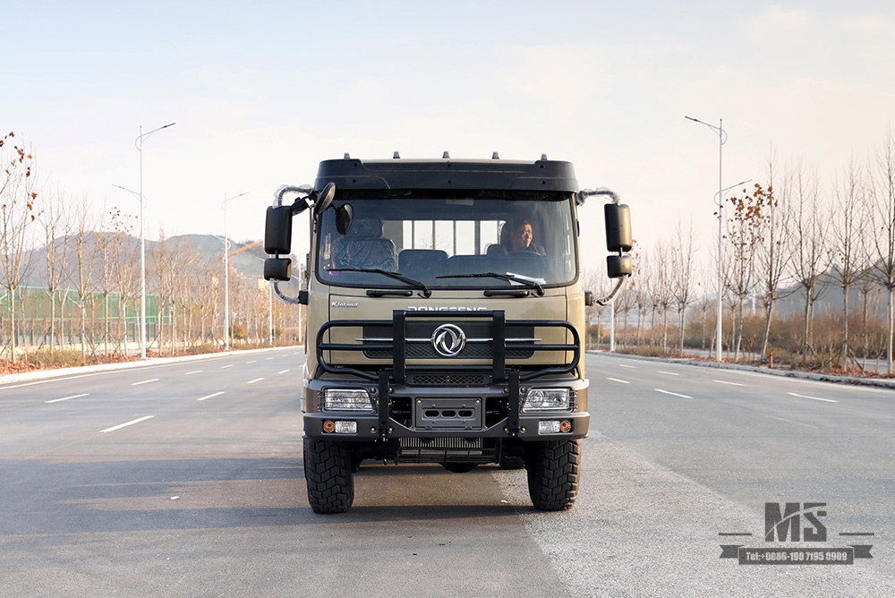 210 HP Dongfeng Six-wheel drive Off-road Truck_6×6 3.5T Special Truck_All-wheel Drive Customized Three-axle 10T Truck Transportation Truck_Export Special Vehicle