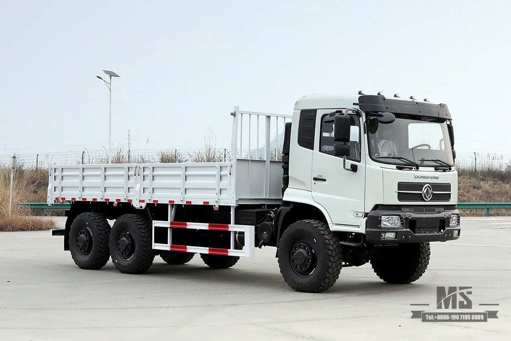 260hp Dongfeng Six wheel Drive Truck_6*6 Flathead Head Truck for Sale 6WD Transport Truck Factory_Dongfeng Export Special Vehicle