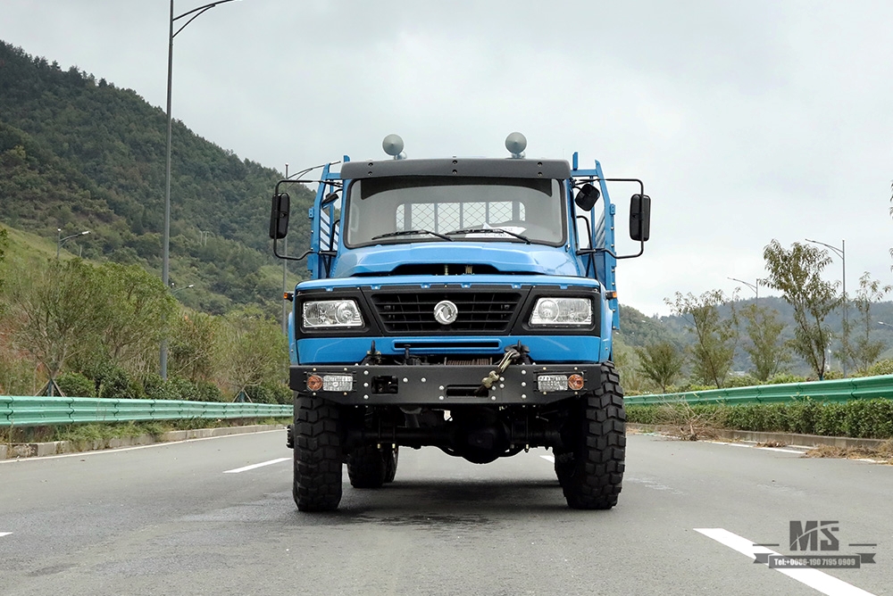 170 hp Dongfeng Six-wheel drive EQ2082_6*6 Single Row Pointed Head Off-road Special Truck_240 Transport Vehicle_6×6 pointed 25Y Truck Export Special Vehicle