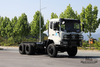 266 HP Dongfeng Six-wheel drive Off-road Chassis_6×6 Flathead Row Half Special Chassis_All-wheel Drive Three-axle 7T/13T/13T Transportation Truck Chassis_Export Special Vehicle