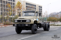 4*4 Dongfeng Four-wheel Drive Off-road Chassis_240hp Long Head Single Row Cab Truck Chassis_Customised 4WD Export Special Vehicle Chassis