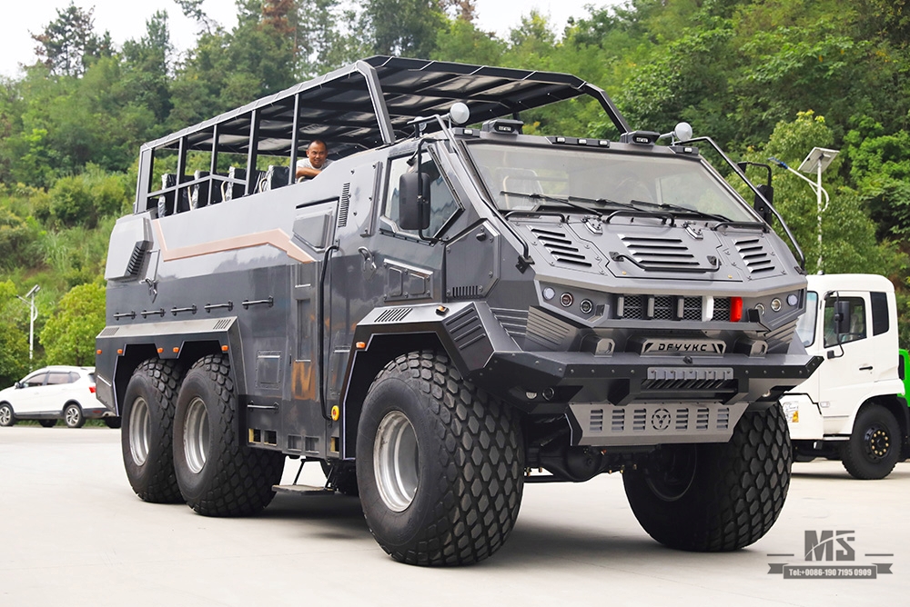 6×6 Automatic Desert Tourist Sightseeing Vehicle_High-end 6WD Bigfoot Customized Desert Surfing Vehicle Factory_Export Special Vehicle