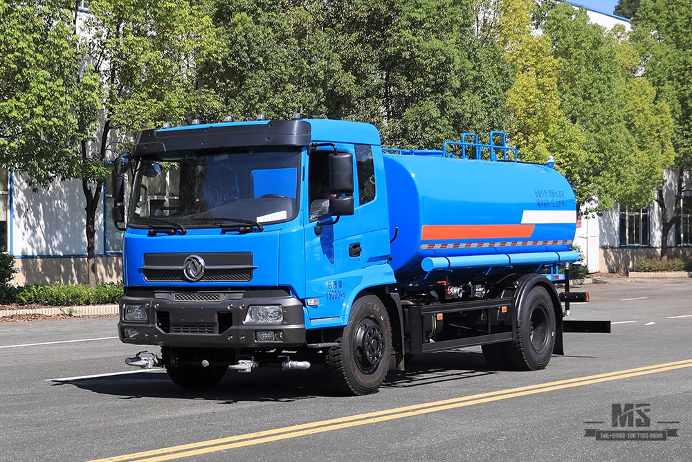 210 HP Dongfeng 4*2 Greening Sprinkler Truck _Dongfeng Flat Head Water Sprinkler Truck_Dongfeng Water Tanker Truck Commercial Vehicle _Export Special Truck