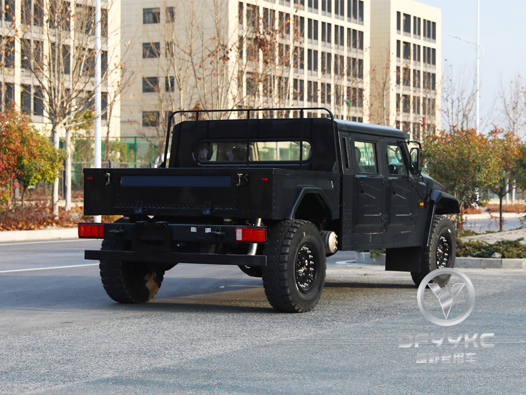 195Hp 6Tons of GVW Dongfeng 4x4 Off-road All-terrain Mengshi Jeep_Cummins Engine Patrol Troops Military Armored Escort | China 