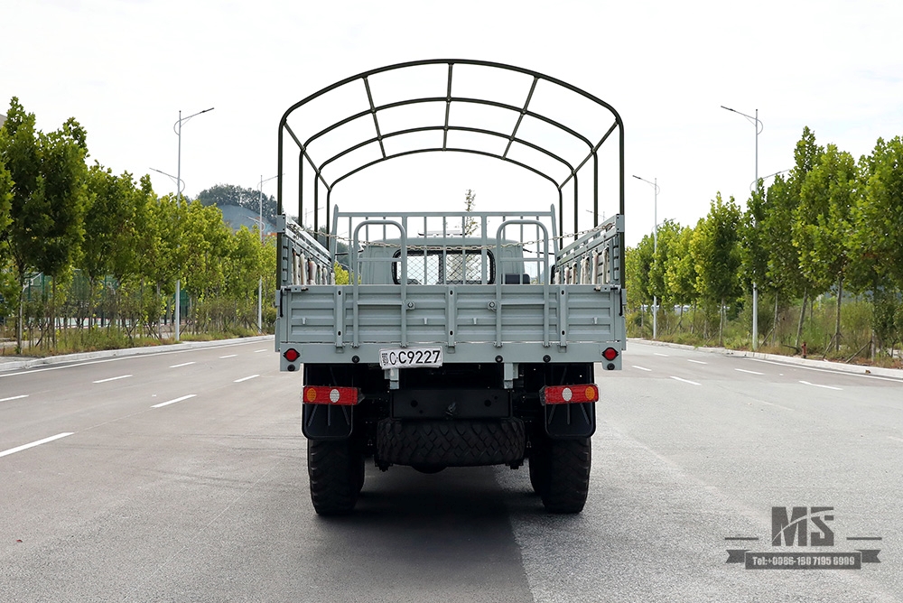 Dongfeng EQ2100 Six Wheel Drive Off Road Truck_6*6 3.5T Pointed Head Single Row Cargo Truck Transportation Truck for sale_Export Special Vehicle