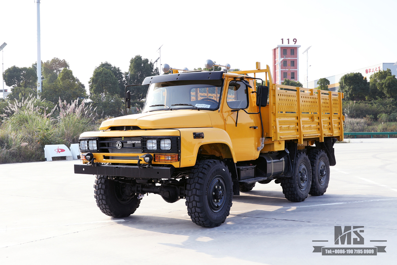 6*6 Dongfeng EQ2082 Pointed Truck_Six-wheel drive 170 hp EQ240 Off-road Truck Transport Vehicle_25Y Truck Export Special Vehicle