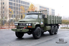Dongfeng Army Green Six Wheel Drive EQ2100 _6×6 190 hp Classic Pointed Head 3.5T Three Axle Off-road Truck for sale_Dongfeng 245 Troop Carrier Export Special Vehicle 