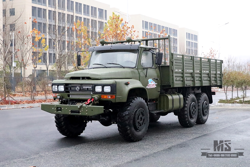 Dongfeng Army Green Six Wheel Drive EQ2100 _6×6 190 hp Classic Pointed Head 3.5T Three Axle Off-road Truck for sale_Dongfeng 245 Troop Carrier Export Special Vehicle 