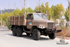 170 hp Dongfeng Champagne Gold EQ2082_six-wheel drive off-road special truck_Double glass pointed 240 transport vehicle_6×6 25Y truck export special vehicle