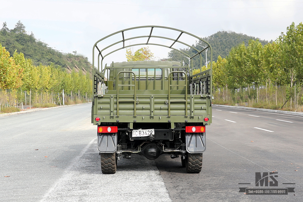 Flathead EQ240 Dongfeng 6WD Off-road Truck_EQ2082 Diesel Cargo Truck Factory_Dongfeng 6x6 All-Wheel Drive Civilian Off-road Truck for Sale_Export Special Vehicle