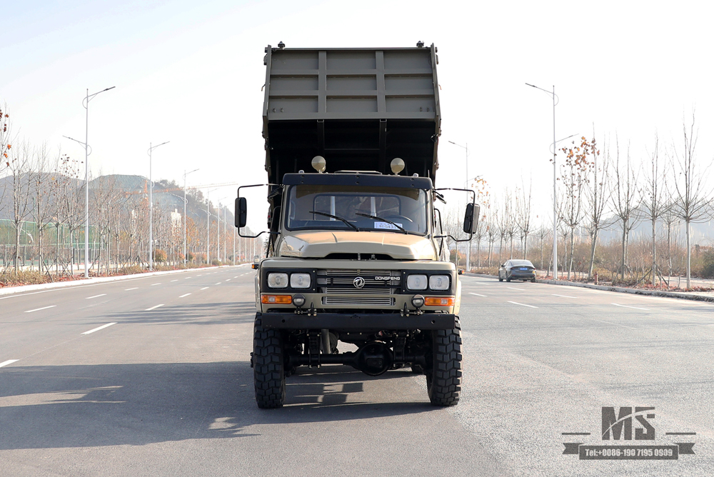 Dongfeng 6*6 EQ240 Off-road Truck_China Second Automobile Group’s classic EQ2082 pointed Truck_Six-wheel drive 170 horsepower truck configuration