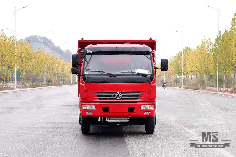 Dongfeng 4×2 Light Dump Truck 160HP Small Tipper Truck_Left/Right Hand 5T Single Row Micro Truck Conversion Manufacturer_Export Special Truck
