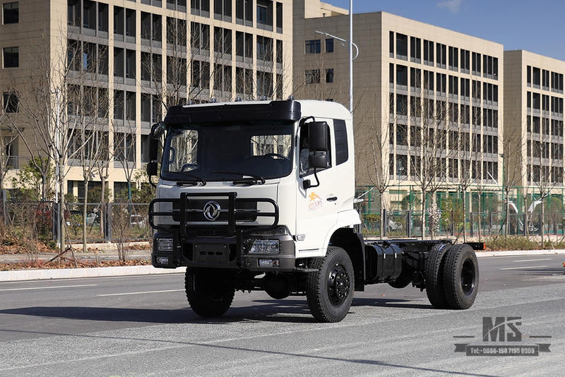 170hp Dongfeng Four Wheel Drive Refrigerated Truck Chassis_4WD Flathead Reefer Truck Chassis Export Special Vehicle Chassis_4*4 Truck Chassis Modification Manufacturer