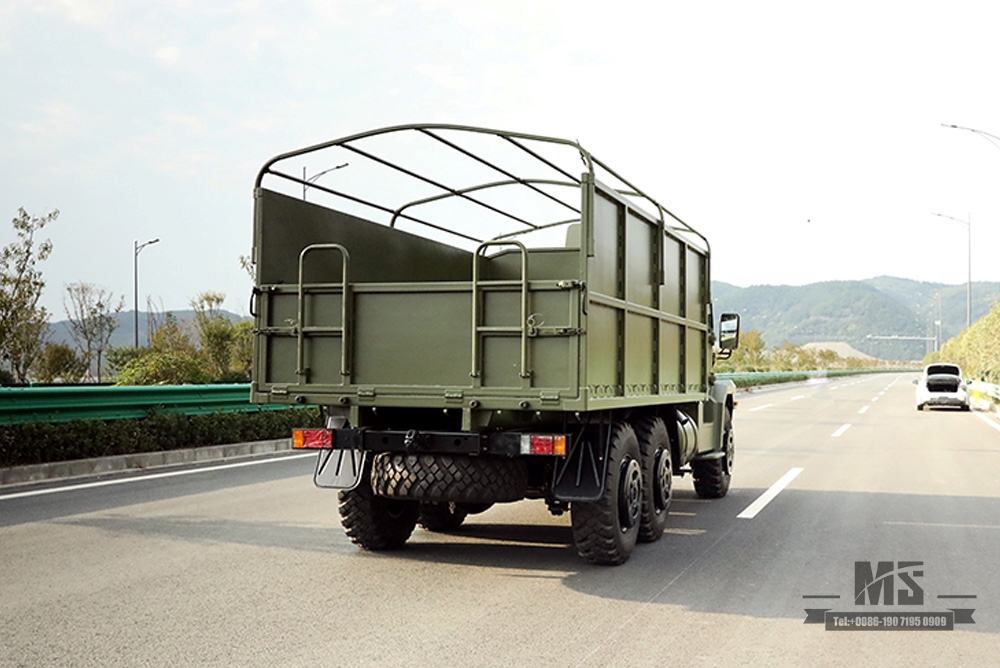 Dongfeng Six Wheel Drive Protective Box Truck_ 6×6 Pointed Head Off-Road Cargo Vehicle_Van Truck Transportation Truck_Dongfeng AWD Export Special Purpose Vehicle