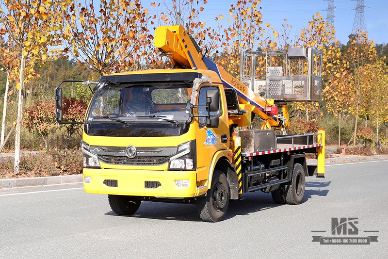 Dongfeng 4*2 Light Truck Tip Off-road Lift Truck_Small Lift trimming Sanitation Truck_Export Special Micro Vehicle