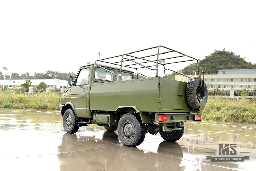 4×4 Iveco Four Wheel Drive Truck Green 4*4 Off Road Iveco Truck Short Head Small Vehicle 4WD Export Special Vehicle Customised Conversion