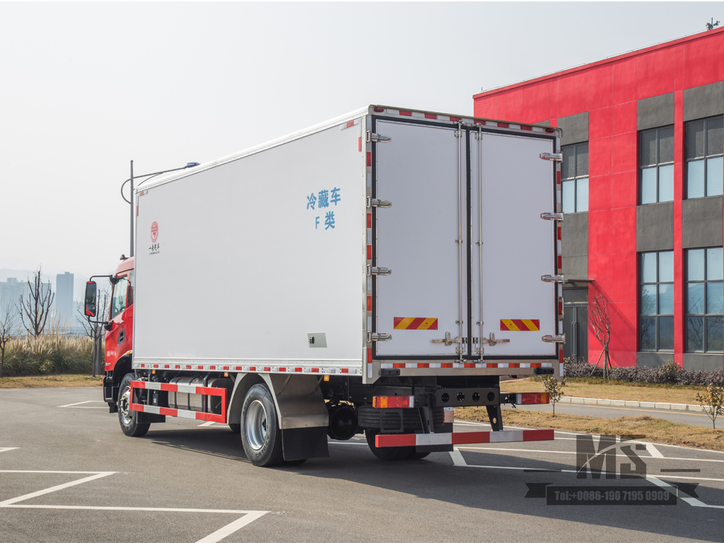 Dongfeng Tianjin KR F-class refrigerated trucks | fresh frozen transport trucks | cold chain trucks | seafood transport trucks