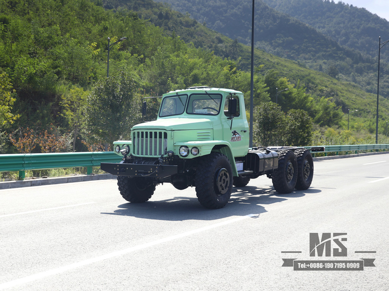 6x6 Dongfeng 2.5 ton pointed off-road vehicle chassis6×6 Dongfeng 2.5T Tip head Off-Road Chassis| Hero truck | China.