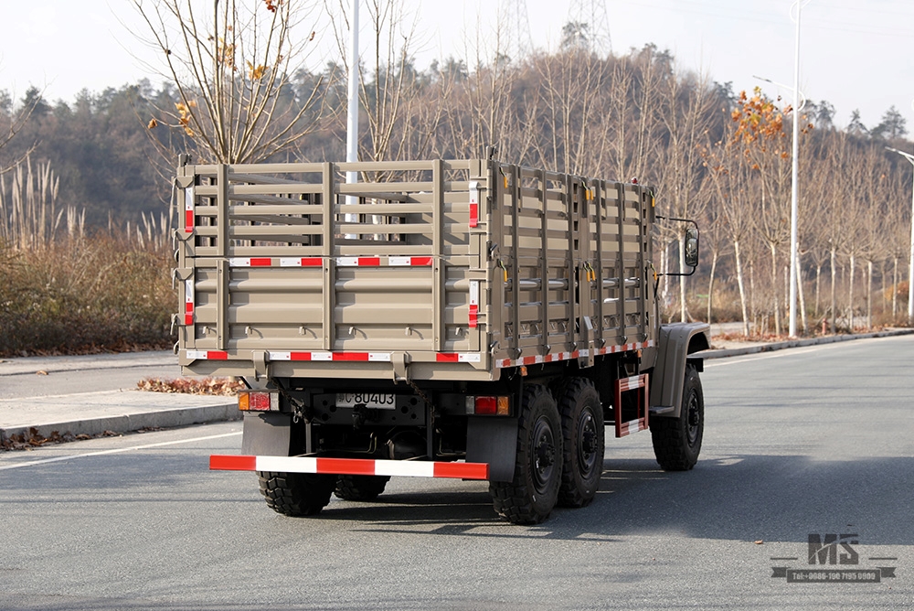 170hp EQ2082 Six-wheel Drive Dump Truck_6×6 Dongfeng Pointed Head Single Row Tipper Truck Mining Trucks_Export Special Purpose Vehicle