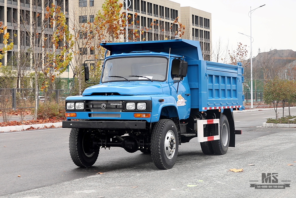 170hp Dongfeng Four-wheel Drive Tipper Truck _Long Head Cab Off-road Dump Truck _4*4 Export Special Purpose Vehicle