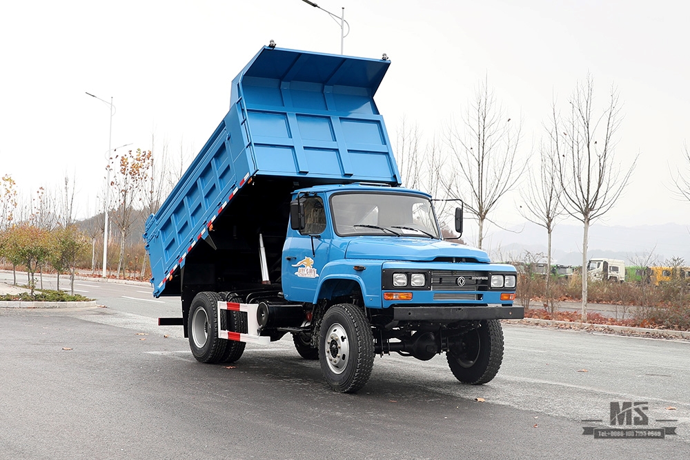 Dongfeng Four-wheel Drive Tipper Truck _4WD 170hp Long Head Cab Off-road Dump Truck _4*4 Export Special Purpose Vehicle