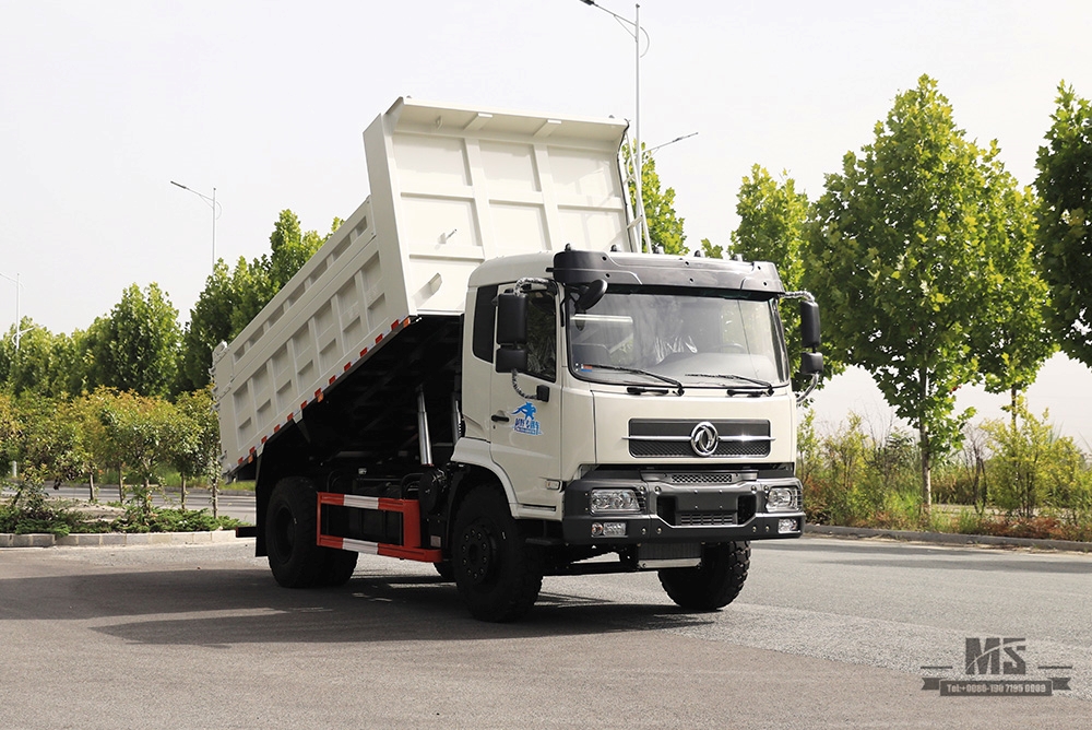 Dongfeng 4×2 Dump Truck_ Flathead Head Row Half Mining Site Tipper Truck for Sale_4*2 Export Special Vehicle