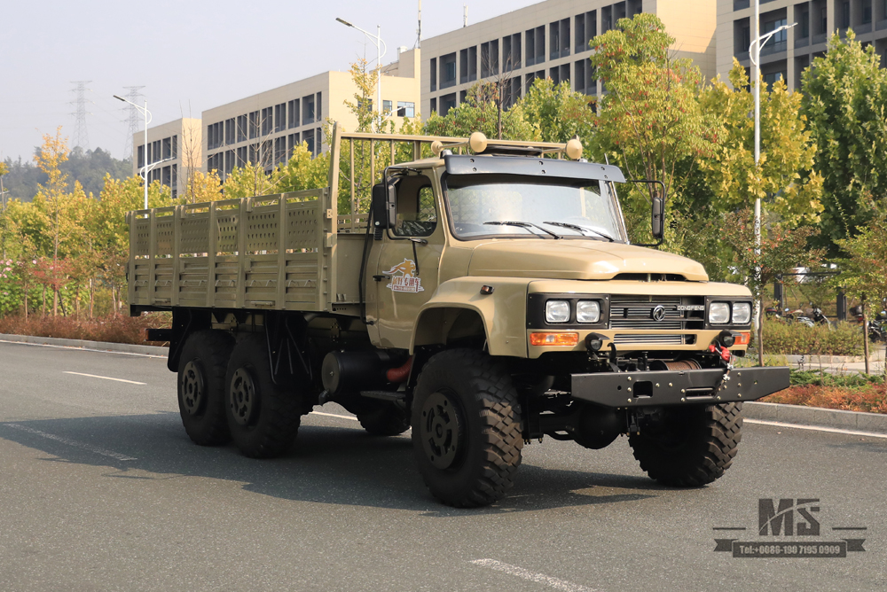 190hp Dongfeng 6×6 EQ2100 Truck_6*6 Pointed Head Truck Six wheel Drive Off Road Truck_Export Special Vehicle