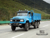 170 Hp Dongfeng EQ2082_Six-wheel Drive Off-road Special Truck_Double Glass Single Row 240 Transport Vehicle_6×6 Pointed 25Y Truck