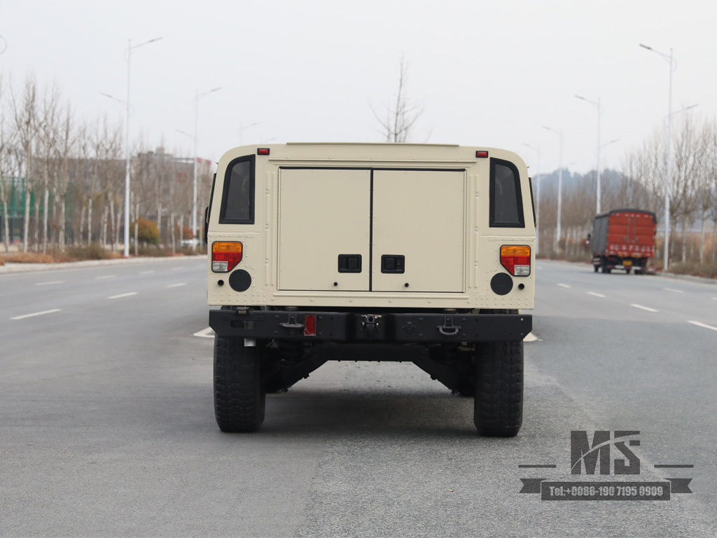 EQ2050B Dongfeng Fierce High Motorized Van _ Dongfeng Fierce Double Row Van Hard Top Van _ All Drive 1.5-ton High Motorized Fierce Vehicle Sales