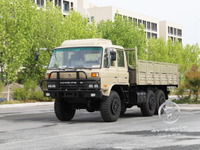 Donggfeng EQ2102N Off-Road Cargo Truck – 210HP Double-Row Desert Cargo Vehicle | Export Model | Air Conditioning with Tarpaulin