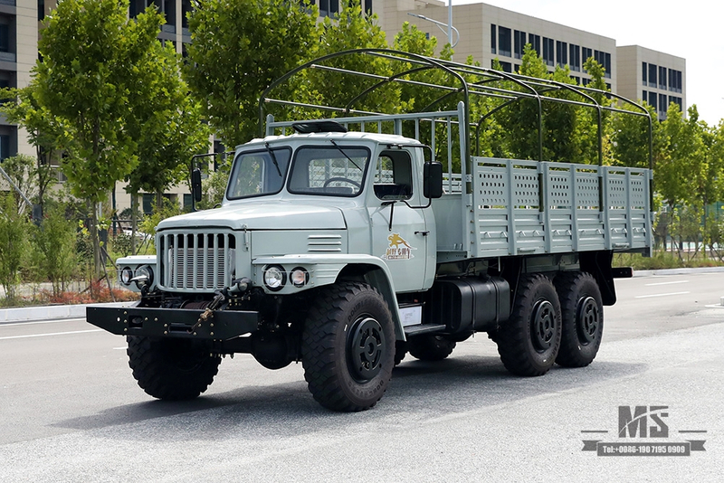 Dongfeng EQ2100 Six Wheel Drive Off Road Truck_6*6 3.5T Pointed Head Single Row Cargo Truck Transportation Truck for sale_Export Special Vehicle