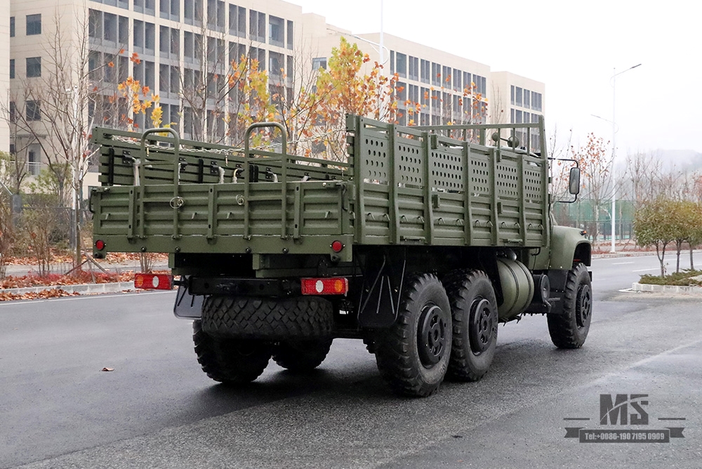 Dongfeng Army Green Six Wheel Drive EQ2100 _6×6 190 hp Classic Pointed Head 3.5T Three Axle Off-road Truck for sale_Dongfeng 245 Troop Carrier Export Special Vehicle 