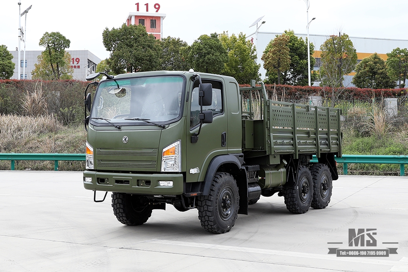 EQ240 Dongfeng 6WD Off-road Truck_All-Wheel Drive EQ2082 Diesel Cargo Truck Manufacturer Factory_Dongfeng 6x6 Flathead Civilian Off-road Truck for Sale_Export Special Vehicle