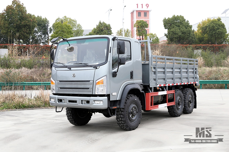 Dongfeng six-wheel drive flat-head AWD truck configuration_6×6 190HP off-road light truck manufacturer_6*6 export special vehicle quotation