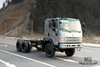 EQ2082 Six Wheel Drive Dongfeng Flathead Truck Chassis Modification_ 6WD"Bobcat" Small Truck Chassis Configuration_6*6 Export Special Vehicle Chassis Manufacturer